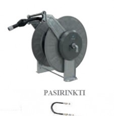 Automatinės atviro tipo ritės 25-30-40 m suslėgto oro žarnai su BSP sriegiu išleidime