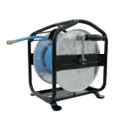 Rankinės atviro tipo ritės 10-15-25 m suslėgto oro žarnai su BSP sriegiu išleidime