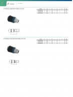 Universali greito sujungimo vyriška ir moteriška jungtis