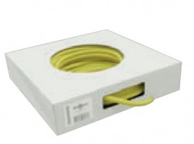 Geltona poliamido žarna suslėgtam orui