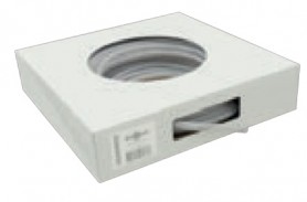 Skaidri poliamido žarna suslėgtam orui