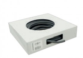 Juoda poliamido žarna suslėgtam orui