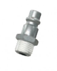 Vyriška plieninė greito sujungimo jungtis ISO 6150 B-12-DN6 profilis