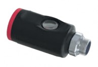 Saugi mygtukinė vyriška jungtis suslėgto oro sistemoms ISO 6150 B-15 DN 8