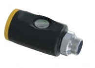 Saugi mygtukinė vyriška jungtis Europos profilis DN7,4 suslėgto oro sistemoms