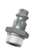 Vyriška nerūdijančio plieno jungtis-Europos profilis DN 7,4 