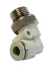 Vyriški 90 laipsnių greito sujungimo fitingai QF209 suslėgto oro sistemoms