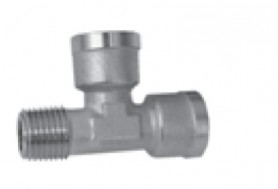 AC300 standartinė T vyriška šoninė jungtis suslėgto oro sistemoms