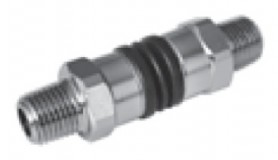 AC470 sukama vyriška-vyriška jungtis suslėgto oro sistemoms