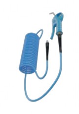 Spiralinis komplektas, pistoletas pakuotėje