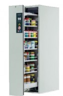 V-MOVE-90 449 mm pločio vienos spalvos spinta ir elektronine vertikalia stalčiaus automatine uždarymo sistema