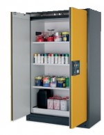 Q-Line CLASSIC 90, 1193 mm pločio tvirtos konstrukcijos saugios spintelės lanksčiam vidiniam transportavimui