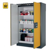 Q-Line CLASSIC 90, 1193 mm pločio tvirtos konstrukcijos saugios spintos be pertvaros