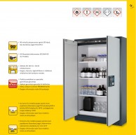 Q-Line tipo tvirtos konstrukcijos saugios spintelės lanksčiam vidiniam transportavimui 04