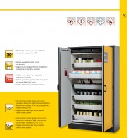 Q-Line CLASSIC 30, 1164 mm pločio degiųjų medžiagų saugojimo spintos 04