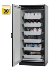 Q-Line CLASSIC 30, 864 mm pločio degiųjų medžiagų saugojimo spintos