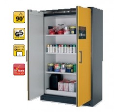 Q-Line tipo tvirtos konstrukcijos saugios spintelės lanksčiam vidiniam transportavimui