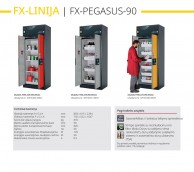 FX-LINE PEGASUS-90, 893 mm pločio spintos be pertvaros, su recirkuliacinio oro filtravimu 01