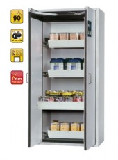 S-LINE CLASSIC-90 896x616x1968 mm saugios spintos degioms ir šiek tiek agresyvioms pavojingoms medžiagoms