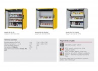 S-LINE CLASSIC-90 1298 mm aukščio saugios spintos degioms ir šiek tiek agresyvioms pavojingoms medžiagoms 01
