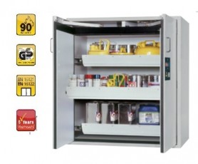 S-LINE CLASSIC-90 1196x616x1298 mm saugios spintos degioms ir šiek tiek agresyvioms pavojingoms medžiagoms