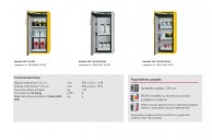 S-LINE CLASSIC-90 1298 mm aukščio, 616 mm pločio saugios spintos degioms ir šiek tiek agresyvioms pavojingoms medžiagoms 01
