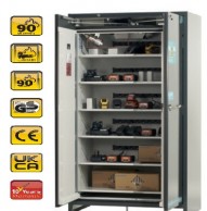 ION ULTRA 90 spintos saugiam ličio jonų akumuliatorių įkrovimui ir saugojimui 01