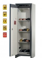 ION CORE 90 1193x615x1953 mm spintos su 3-6 lentynomis saugiam ličio jonų akumuliatorių saugojimui 05