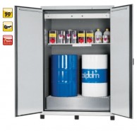 XL-LINE CLASSIC 90 1555x1018x2324 mm saugos spintos didelių konteinerių ir 200 l statinių laikymui 01