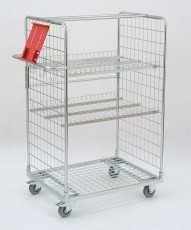 ROLL Damix-1 transportiniai vielos konteineriai didmeninės ir mažmeninės prekybos tinklams, sandėliams, logistikos įmonėms