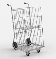 ROLL Damix-3 transportiniai vielos konteineriai didmeninės ir mažmeninės prekybos tinklams, sandėliams, logistikos įmonėms