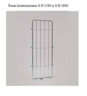 Šonas konteineriams S H 1580 ir S H 1800