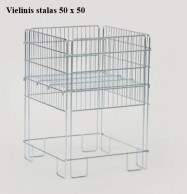 Vielinis stalas 50 x 50