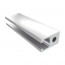 6 AC 13x22,5 mm, 1 griovelio 30 serijos aliuminis profilis