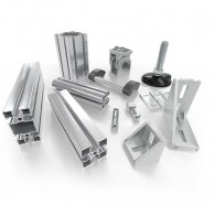 AC tipo aliuminio profiliai ir priedai