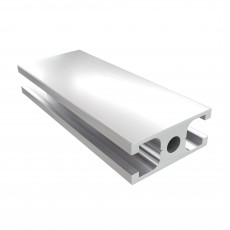 6 AC 13x30,5 mm, 2 griovelių 30 serijos aliuminis profilis