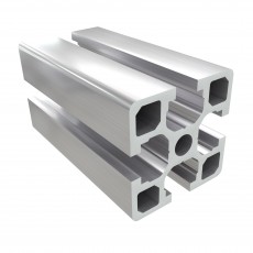 8 AC 4 griovelių 40 serijos sustiprintas kvadratinis aliuminio 40x40 mm profilis
