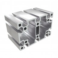 8 AC 10 griovelių 40 serijos stačiakampis aliuminio 40x120 mm profilis