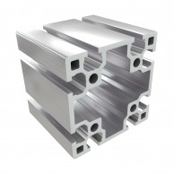 8 AC 8 griovelių 40 serijos sustiprintas kvadratinis aliuminio 80x80 mm profilis