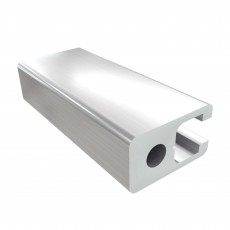 8AC 1 griovelio 45 serijos 18,5x32 mm sustiprintas aliuminio profilis