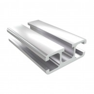 8AC 3 griovelių 45 serijos 18,5x45 mm aliuminio profilis