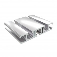 8AC 5 griovelių 45 serijos 18,5x90 mm aliuminio profilis