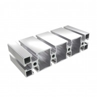 8AC 10 griovelių 45 serijos 45x180 mm stačiakampis aliuminio profilis