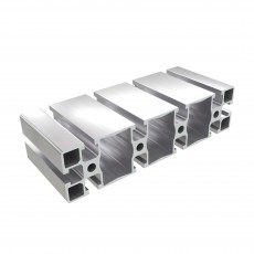 8AC 10 griovelių 45 serijos 45x180 mm stačiakampis aliuminio profilis