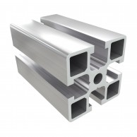 8AC 4 griovelių 45 serijos 45x45 mm sunkus kvadratinis aliuminio profilis