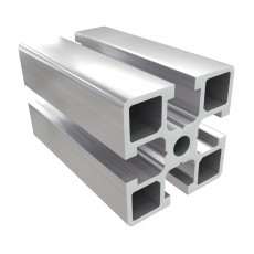 8AC 4 griovelių 45 serijos 45x45 mm sunkus kvadratinis aliuminio profilis