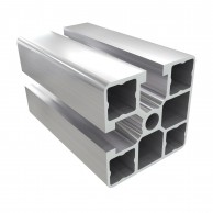 8AC 2 griovelių 45 serijos 45x45 mm lengvas kvadratinis aliuminio profilis