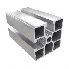 8AC 2 griovelių 45 serijos 45x45 mm lengvas kvadratinis aliuminio profilis