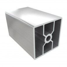 8AC be griovelių 45 serijos 45x45 mm lengvas kvadratinis aliuminio profilis
