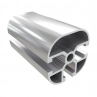 8AC 3 griovelių suapvalintas 45 serijos 45x45 mm lengvas aliuminio profilis